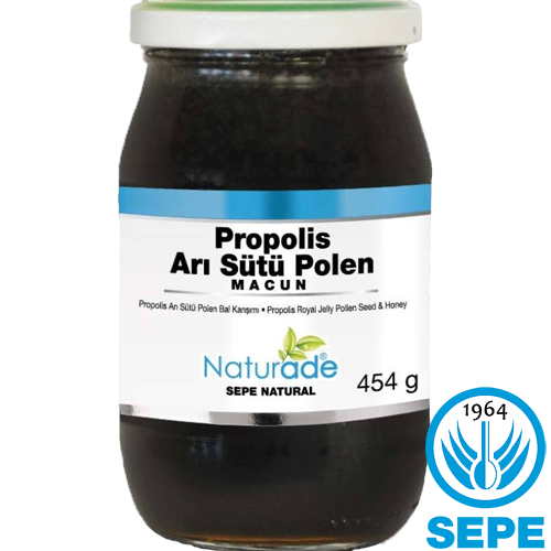 NATURADE Propolis Arı Sütü Polen Bal Karışım 454 gr