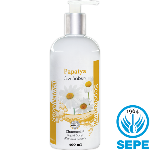 Papatya Sıvı Sabun 400 ml Chamomile Liquid Soap