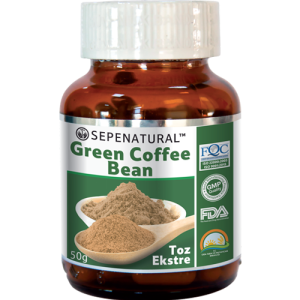 Green Coffee Bean Extract Toz Yeşil Kahve Çekirdek Ekstresi 50 gr