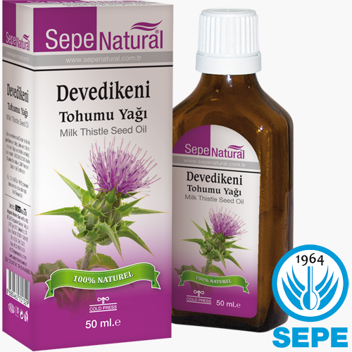 Devedikeni Tohumu Yağı 50 ml Milk Thistle Seed Oil Deve dikeni