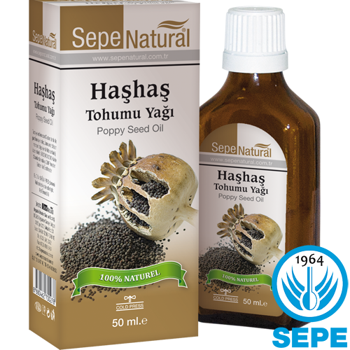 Haşhaş Tohumu Yağı 50 ml %100 Saf Soğuk Sıkım