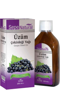 Üzüm Çekirdeği Yağı 250 ml SOĞUK SIKIM Grape Seed Oil