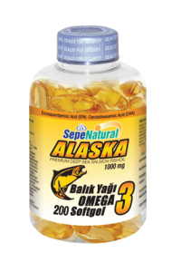 Omega 3 Balık Yağı 200 Softgel Kapsül 1000 mg Yumuşak Kapsül