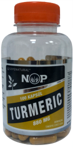 Zerdeçal Kapsül 100 x 880 mg Curcumin Kurkumin Turmeric