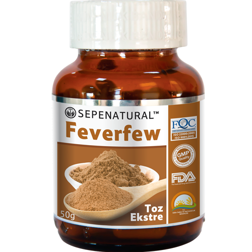 Gümüşdüğme Ekstresi Toz Ekstrakt 50 gr Feverfew Extract