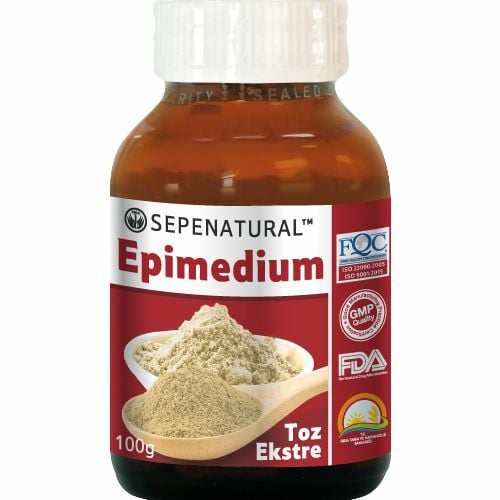 Toz Epimedium Ekstresi 100 gr Epimedium Extract Ekstrakt
