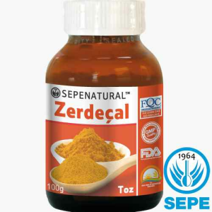 Öğütülmüş Toz Zerdeçal Kökü 100 gr Turmeric Curcumin