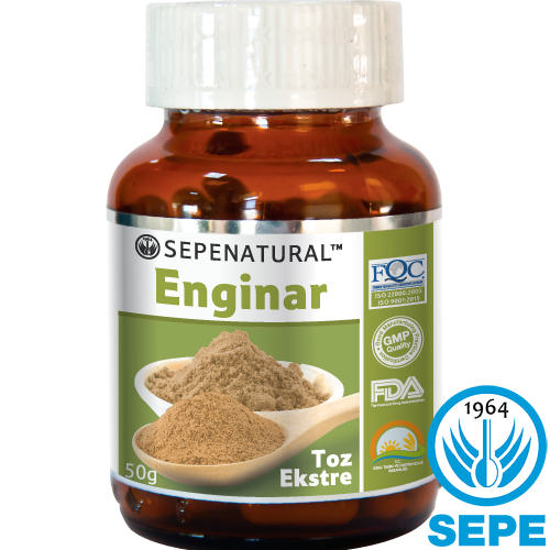 Enginar Ekstresi Toz Ekstrakt 50 gr Artichoke Extract Powder