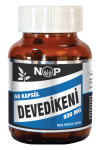 NOP Devedikeni 60 Kapsül 930 mg Milk Thistle Seed Deve Dikeni