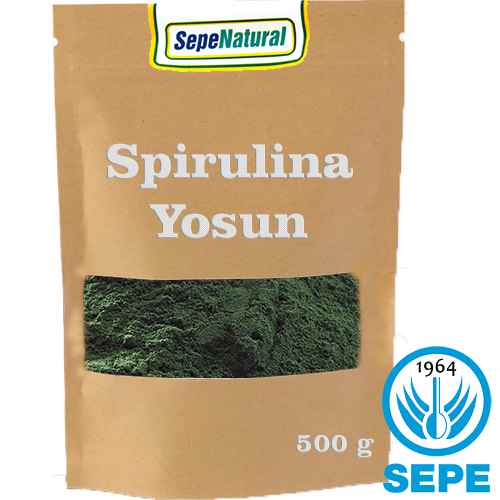 Toz Spirulina 500 gr Gıdaya Uygun Analizli Siprulina Yosun