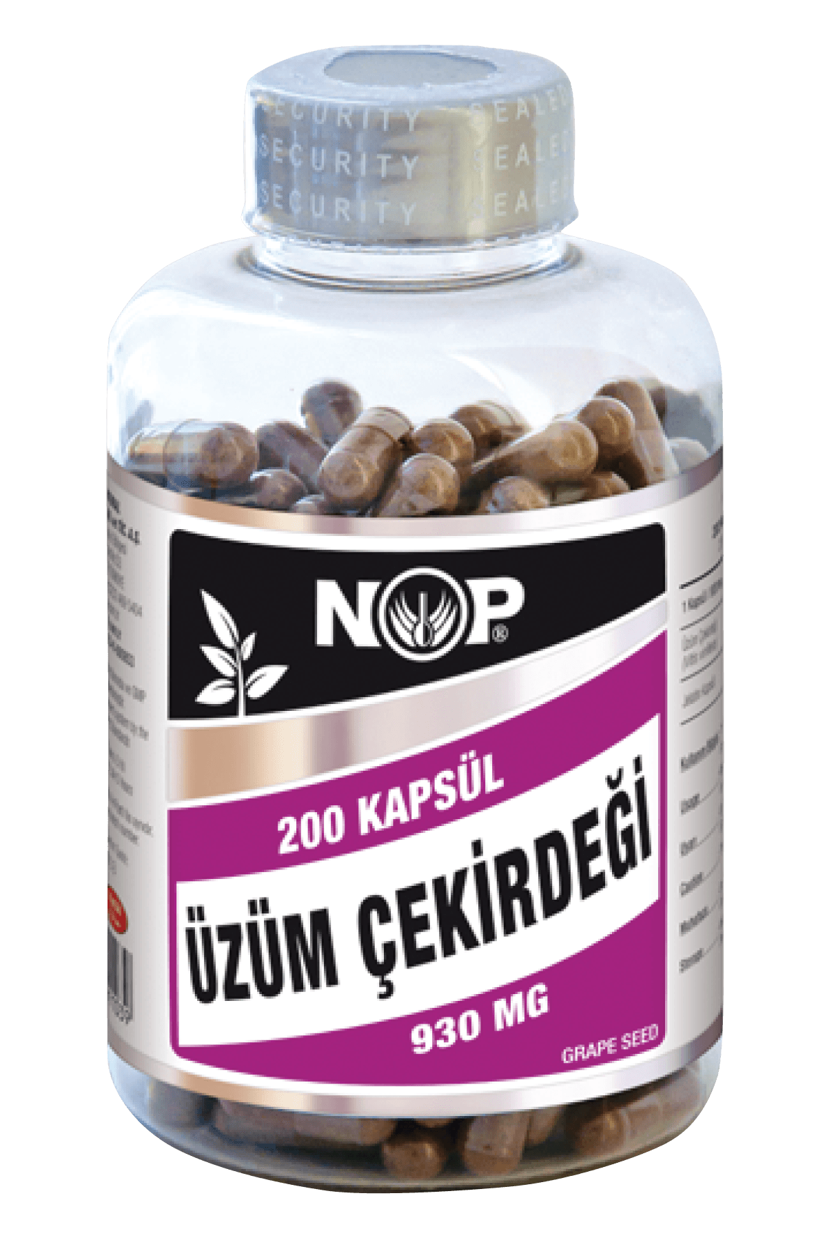 Üzüm Çekirdeği 200 Kapsül 930 mg Grape Seed