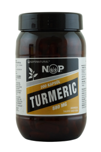 NOP Zerdeçal Kapsül 200 x 880 mg Curcumin Kurkumin Tur