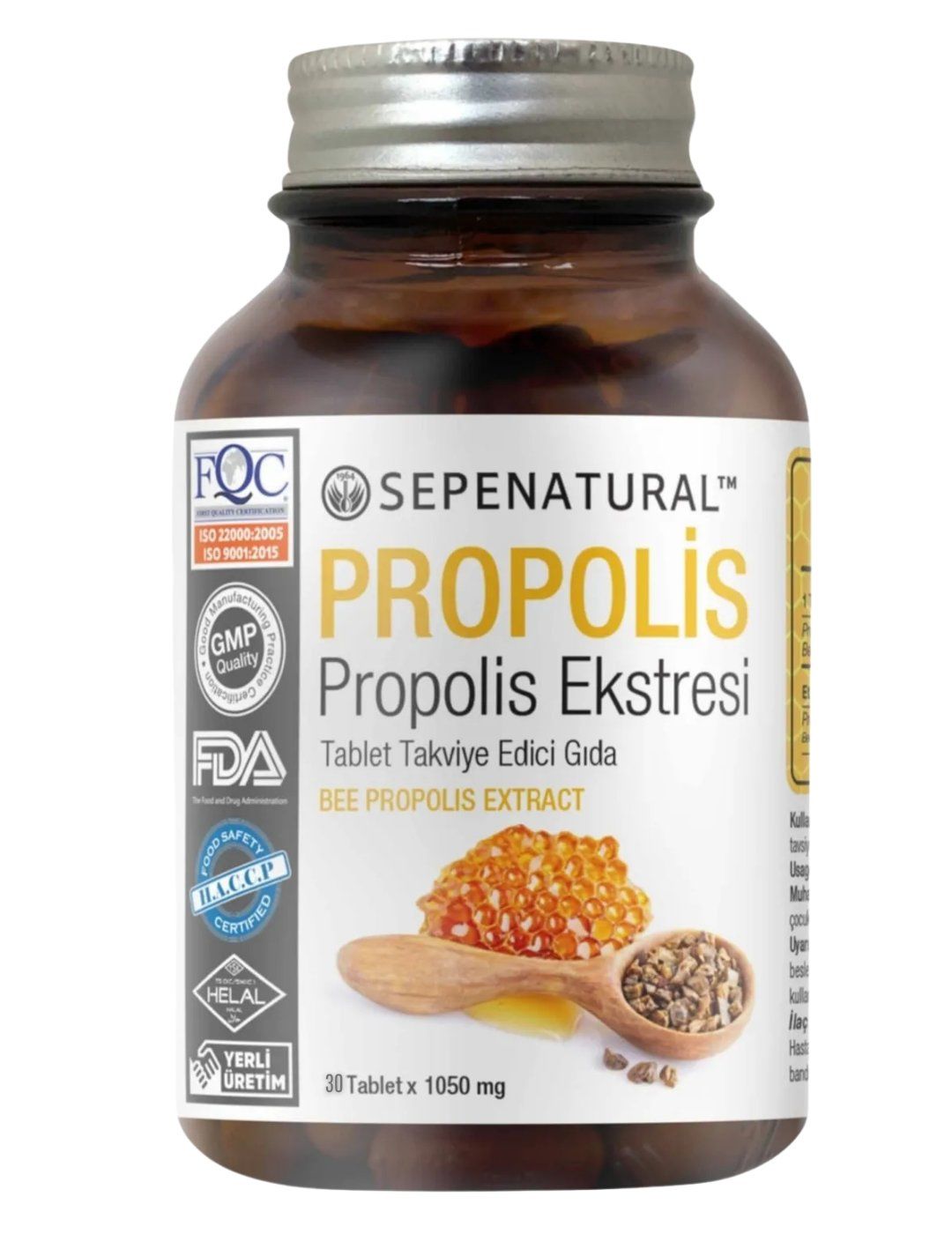 PROPOLIS EXTRACT 30 TABLET X 1050 MG