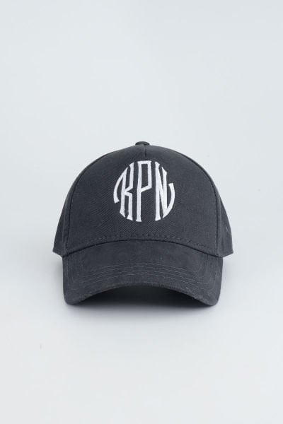 Kpn Logolu Kapin Baseball Cap Şapka - Füme