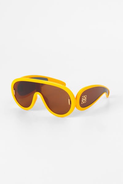 Dbubble Damla Tasarım Kalın Kemik Güneş Gözlüğü - Sarı Kahverengi