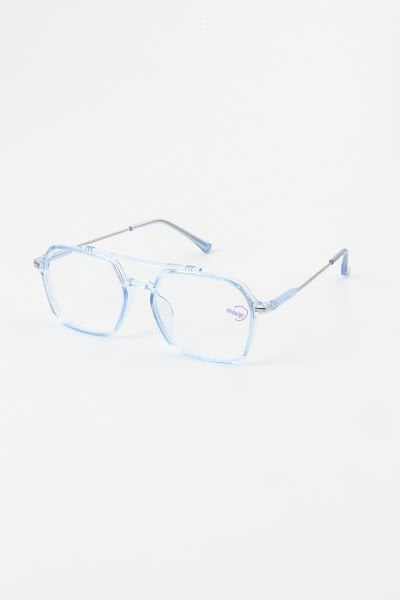 Gemma Cateye Mavi Işık Filtreli Koruyucu Gözlük - Mavi Çerçeve Blue block Cam