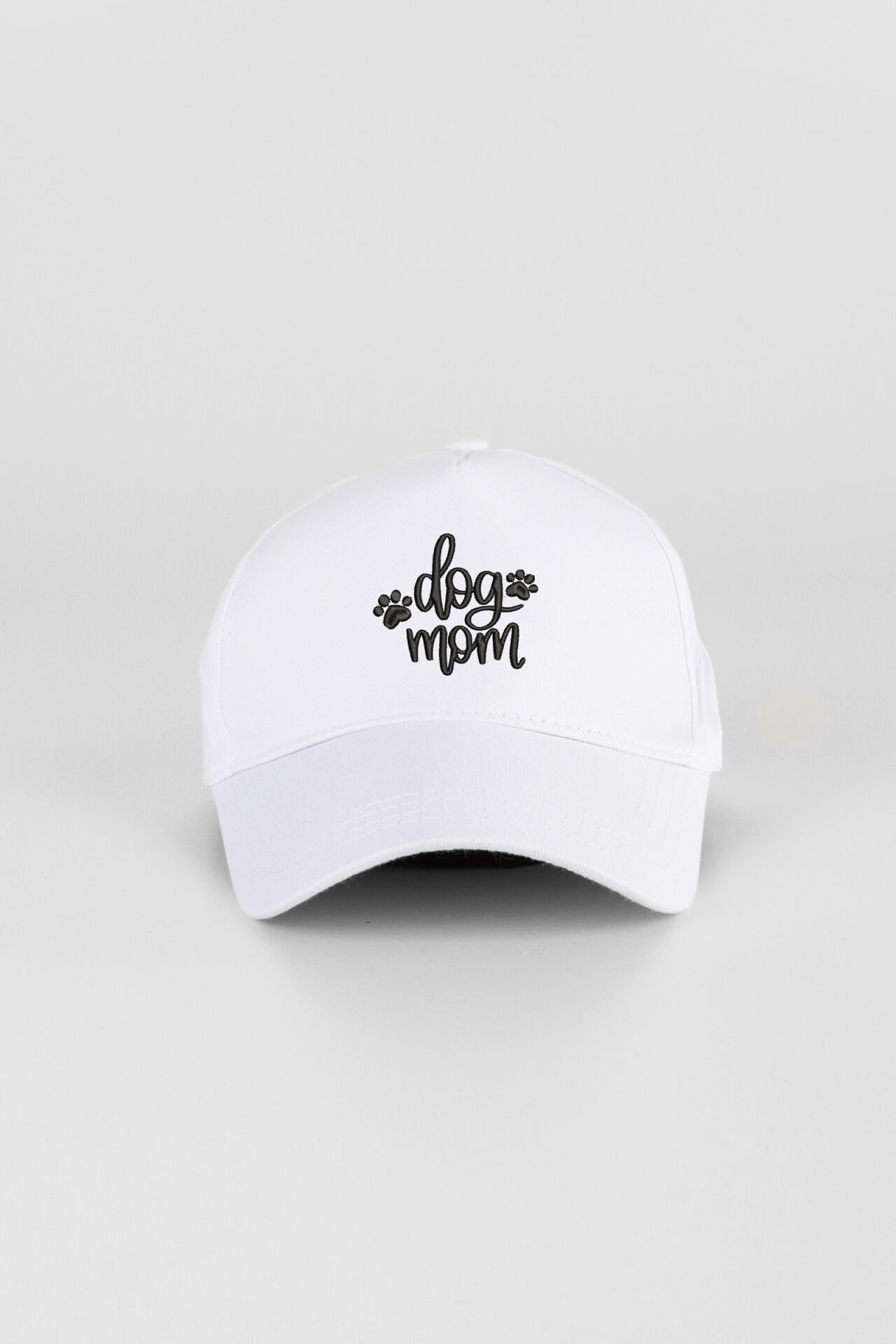 Dog Mom Cap Şapka - Beyaz