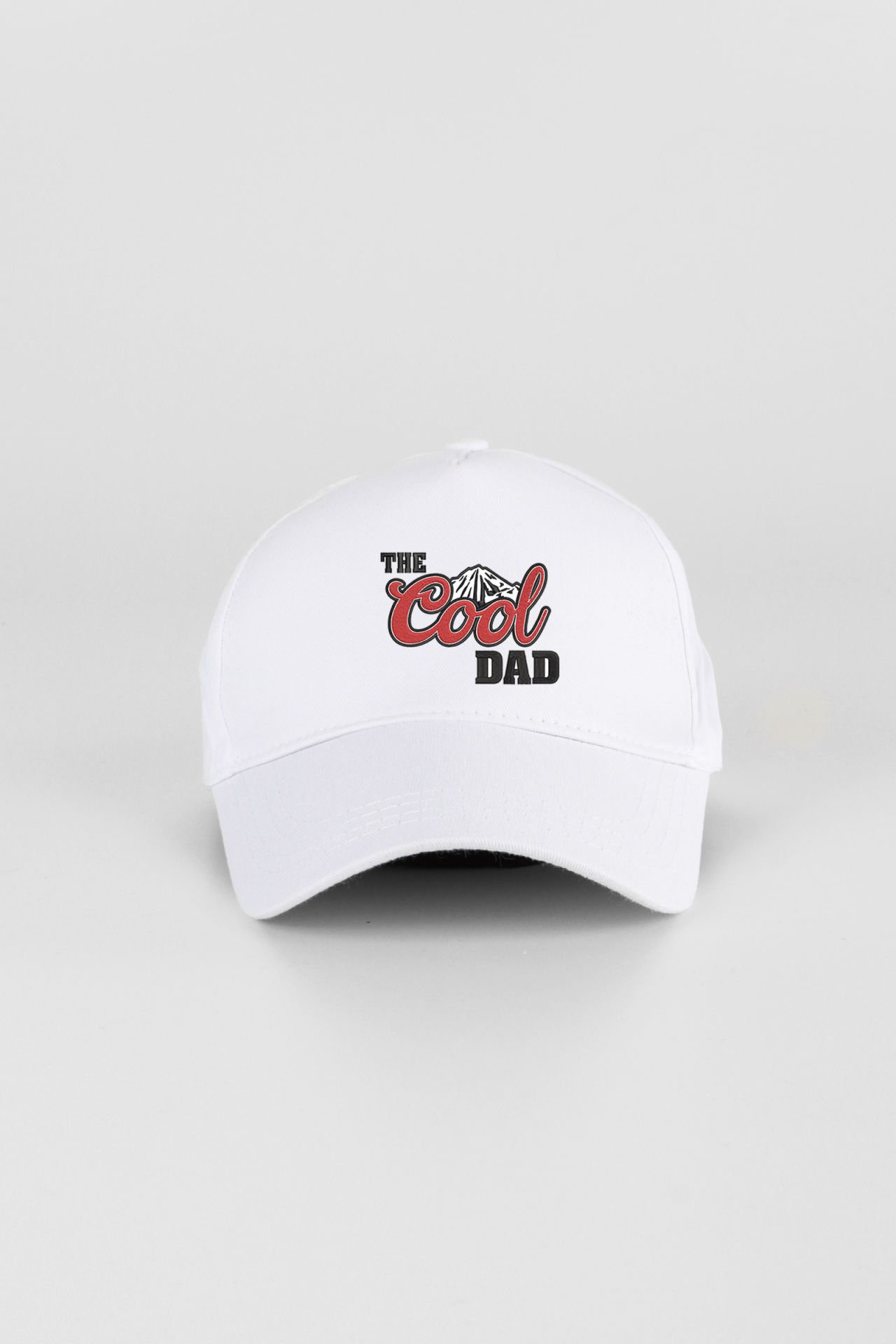 The Cool Dad Desenli Cap Şapka - Beyaz