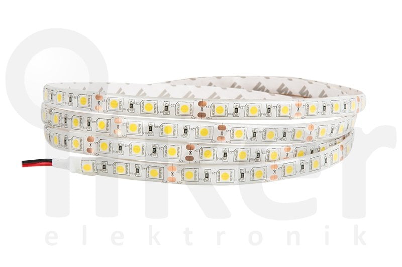 3000K ÜÇ ÇİP 60 LED DIŞ MEKAN ŞERİT LED 14.4W