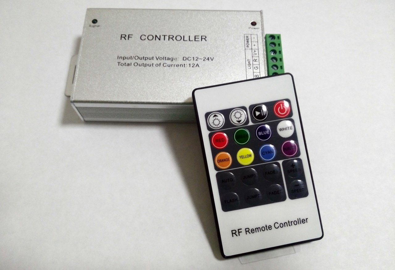 12A RF Kumandalı LED Kontrol Ünitesi