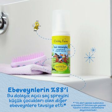 Childs Farm Kolay Tarama Çocuk Saç Spreyi 125ml