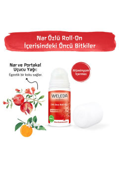 Weleda Nar Özlü Doğal Roll-On Deodorant 50ml