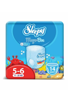 Sleepy Mayo KÜLOT Bez 5-6 Numara Xlarge 14 Adet (11-25kg)