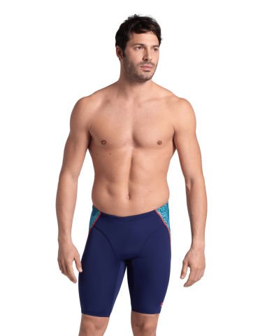 MEN'S ARENA CAMO KIKKO SWIM JAMMER/NAVY-WATER MULTI ERKEK MAYOSU