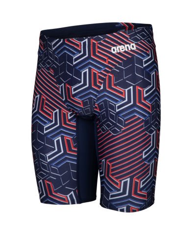 MEN'S ARENA KIKKO PRO SWIM JAMMER/NAVY-MULTI