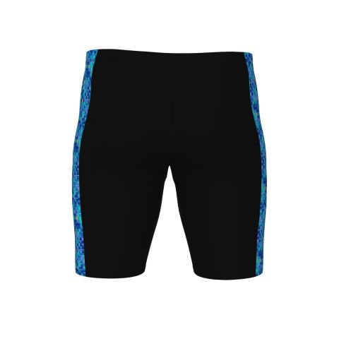 MEN'S ARENA POOLTILES SWIM JAMMER/BLACK BLUE MULTI ERKEK MAYOSU