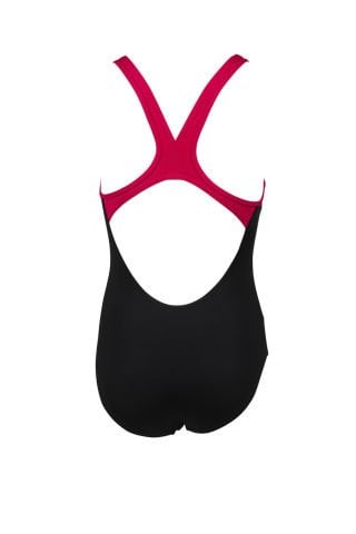 G BIGLOGO JR SWIM PRO BACK KIZ ÇOCUK YÜZÜCÜ MAYOSU / /BLACK-FREAK ROSE