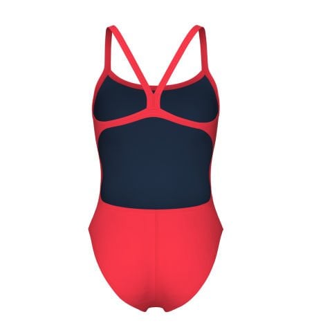 WOMEN'S TEAM SWIMSUIT CHALLANGE SOLID/BRIGHT CORAL