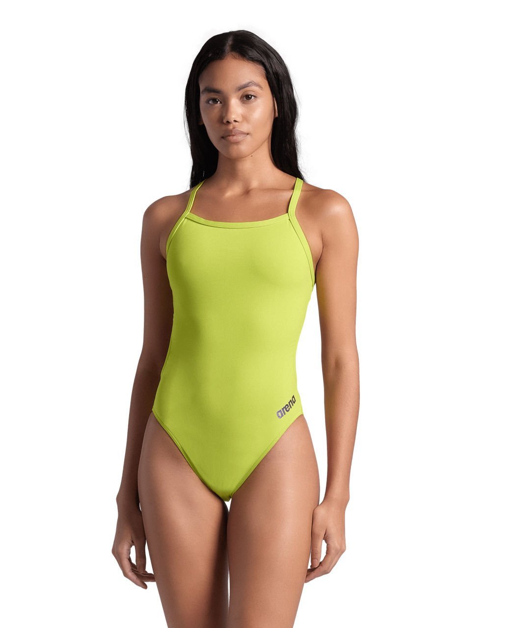 WOMEN'S TEAM SWIMSUIT CHALLANGE SOLID/SOFT GREEN KADIN MAYOSU