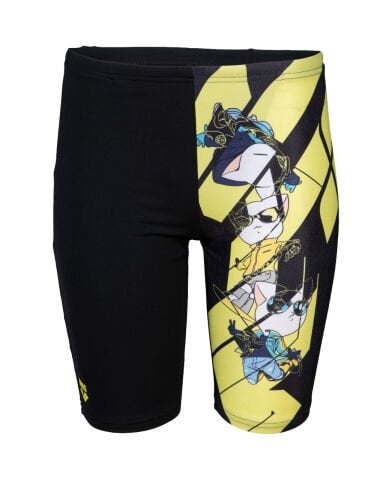 BOYS ARENA CATS SWIM JAMMER ERKEK ÇOCUK YÜZÜCÜ MAYOSU / BLACK