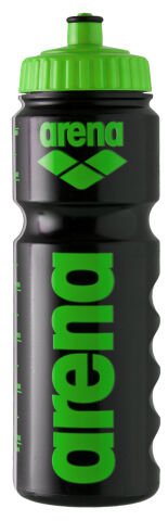 ARENA WATER BOTTLE / BLACK-GREEN