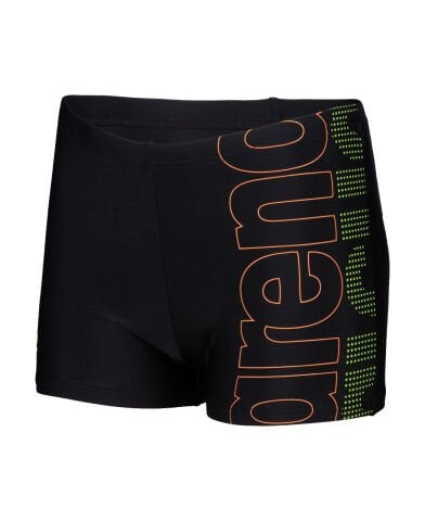 BOYS SWIM SHORT GRAPHIC ERKEK ÇOCUK YÜZÜCÜ MAYOSU/BLACK