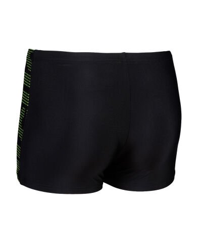 BOYS SWIM SHORT GRAPHIC ERKEK ÇOCUK YÜZÜCÜ MAYOSU/BLACK