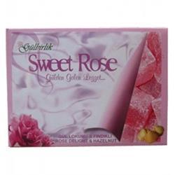 SweetRose Gül Lokumu Fındıklı 400gr