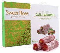 Rosense Antepfıstıklı Sarma Gül Lokum 250gr