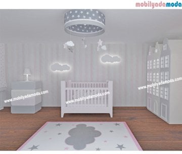 Modern Bebek Odası Tasarımı