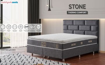 Yatak Odası & Baza Başlık Set - Moda Stone