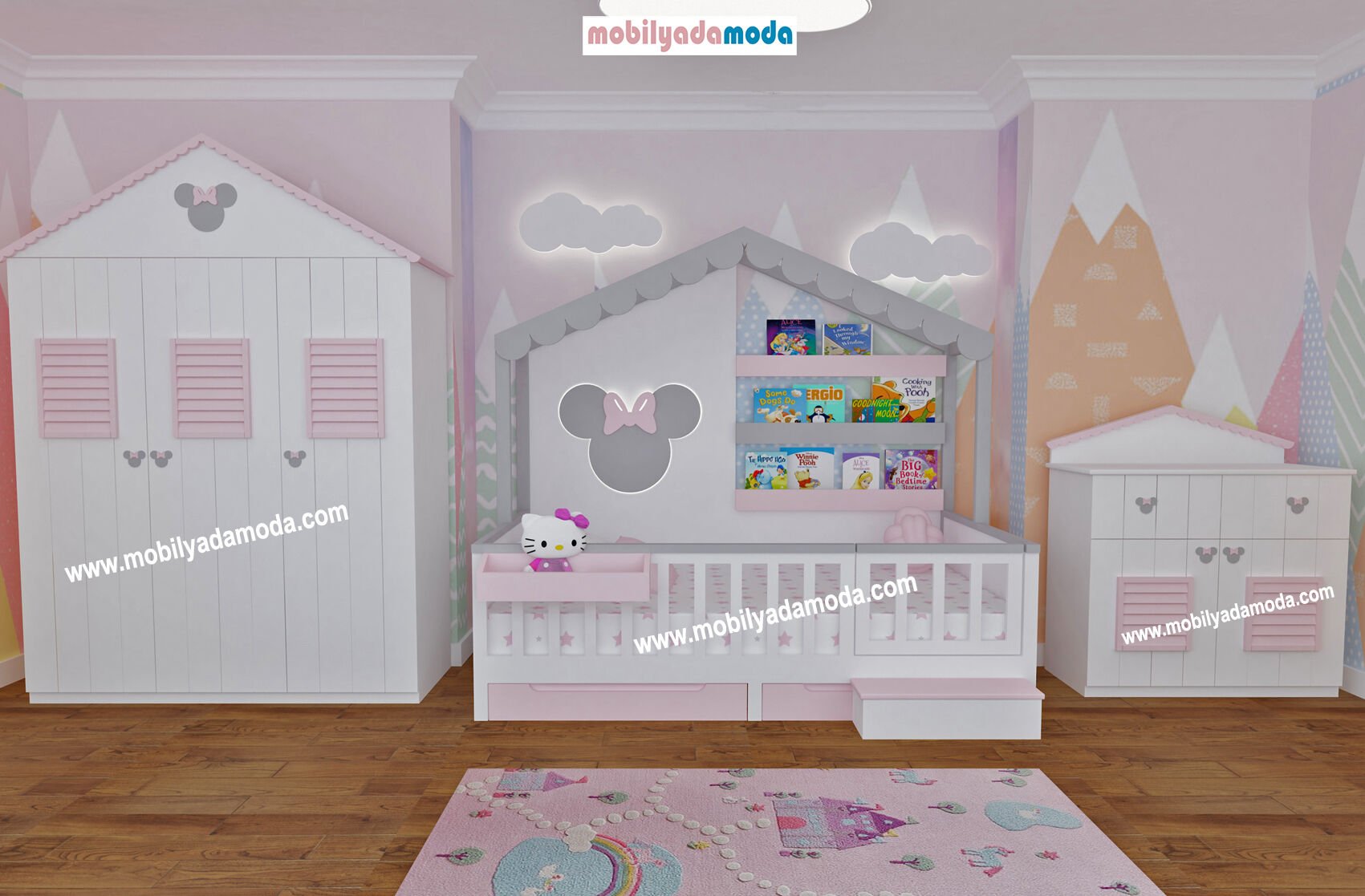 Montessori Bebek & Çocuk Odası -04