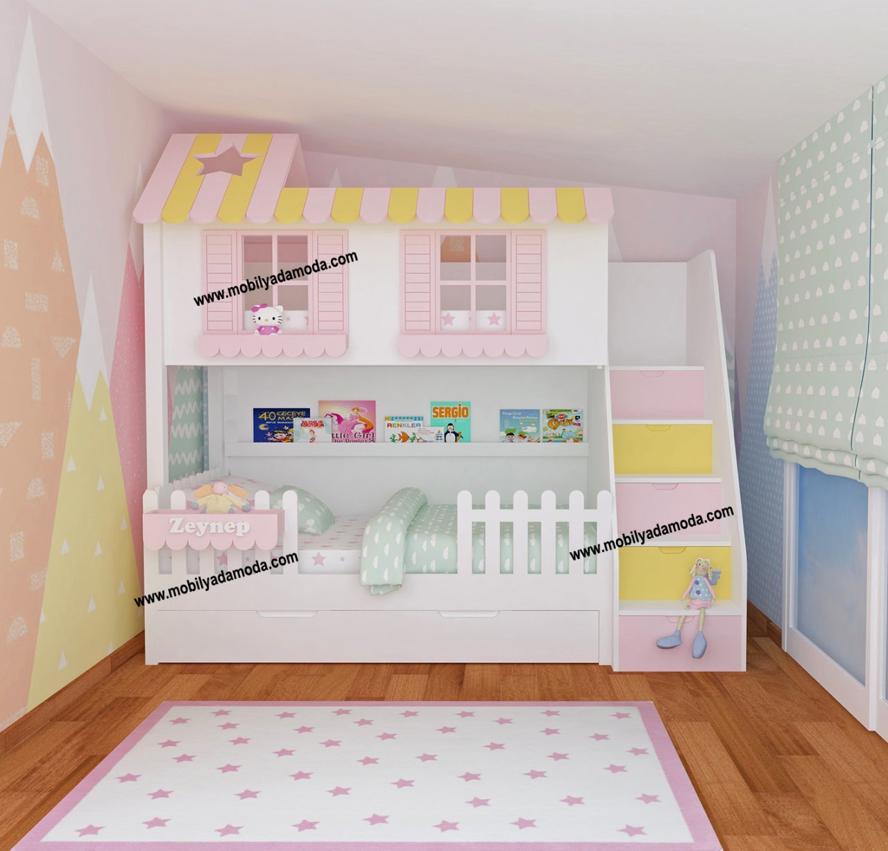 Ranzalı Çocuk Odası Tasarımı, Zeynep'in Odası