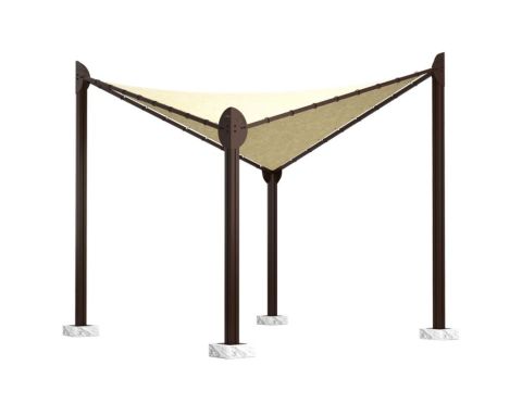 400x400 Cm Yarasa Gazebo