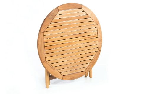 Truva 110 Cm Iroko Bahçe Masası