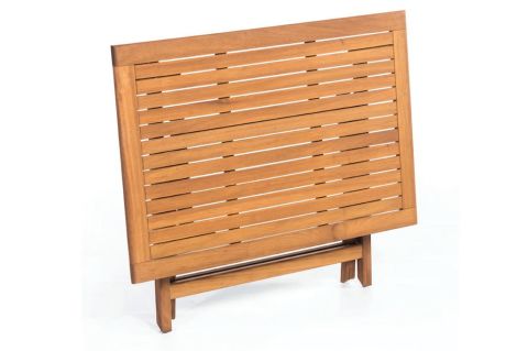 Truva 70x120 Cm Iroko Bahçe Masası