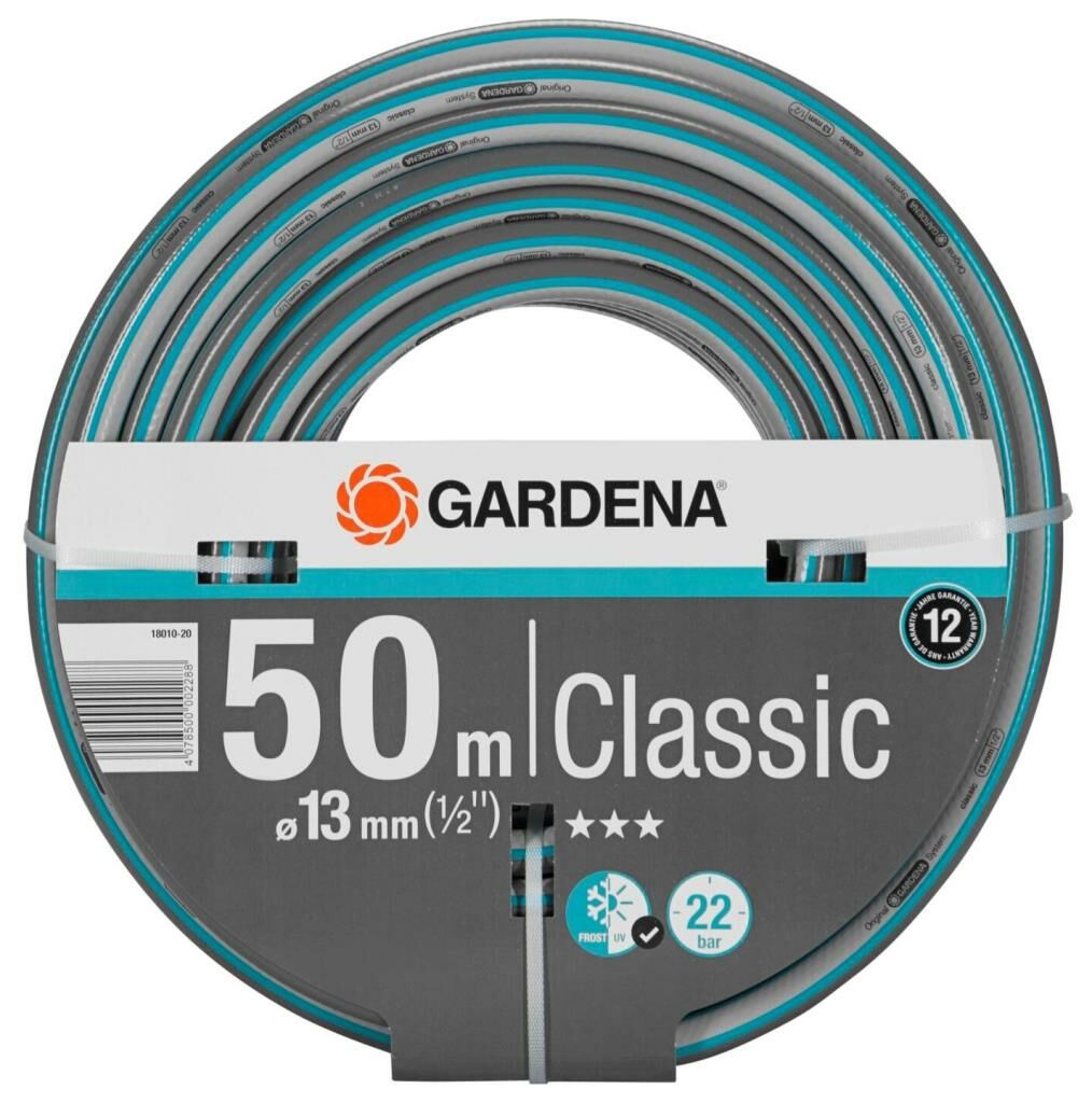 Gardena 18010-20 Classic Hortum 13mm (1/2'') 50 M