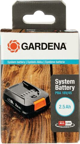 Gardena 14903-20 System Akü 2.5 Ah. P4A PBA 18V/45