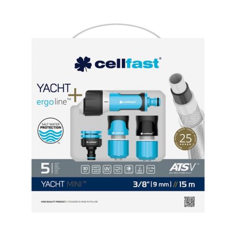 Cellfast Mini Marine Yat Hortumu Seti 3/8'' 15 m