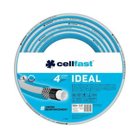 Cellfast Ideal 4 Katmanlı Bahçe Sulama Hortumu 1/2'' 50 m